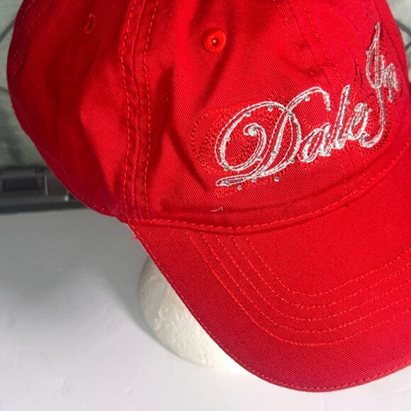 NWT Dale Jr. #8 Chase Authentic Red Adjustable Racing Cap *DN3 - Picture 4 of 5